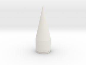 1/200 Saturn I SA-5 Nose Cone in White Natural Versatile Plastic