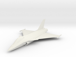 HAL Twin Engine Deck Based Fighter (TEDBF) in White Natural Versatile Plastic: 1:100