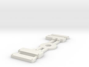 C10 Gooseneck Hitch in White Natural Versatile Plastic