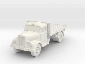 Opel Blitz early Flatbed 1/72 in White Natural Versatile Plastic