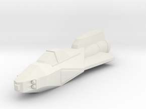 SW300-ZD01 Dâlen Fighter in White Natural Versatile Plastic