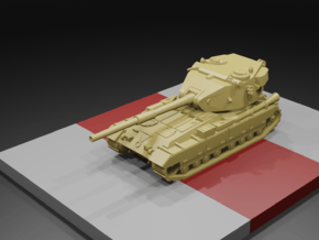 1/144 FV215b 183 in Tan Fine Detail Plastic