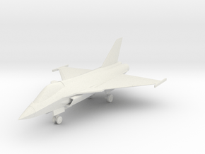 HAL Twin Engine Deck Based Fighter (TEDBF) w/Gear in White Natural Versatile Plastic: 1:100