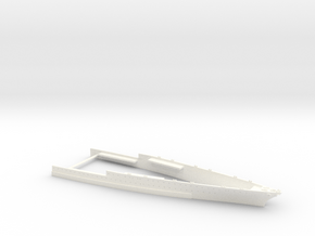 1/600 USS South Dakota (1920) Bow Waterline in White Smooth Versatile Plastic