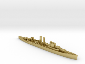 HMS Surrey proposed cruiser 1:2000 WW2 in Natural Brass