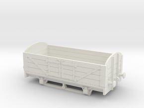 HO/OO Lynton & Barnstaple Open Wagon Chain v2.5 in White Natural Versatile Plastic