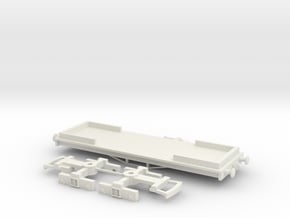 HO/OO RWS Works Unit/Mail Coach chassis Bachmann in White Natural Versatile Plastic