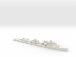 Soviet Project7U Storozhevoy class destroyer 1:250 in White Natural Versatile Plastic