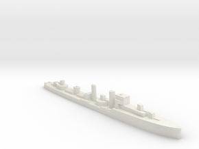 HMS Codrington destroyer 1:2000 WW2 in White Natural Versatile Plastic