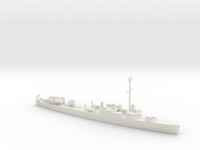 1/600 Scale USS Palmer DMS-5 in White Natural Versatile Plastic