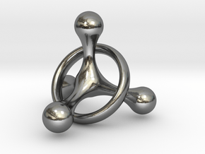FIRE EQUILIBRIUM 2022 in Polished Silver (Interlocking Parts)