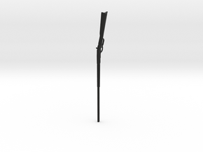 1/18 scale 1876 Winchester Rifle in Black Natural Versatile Plastic