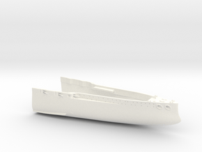 1/700 SMS Szent Istvan Bow in White Smooth Versatile Plastic