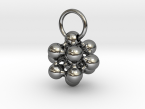 LIFE BEGINS in Polished Silver (Interlocking Parts)