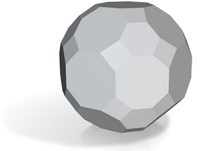 02. Truncated Rhombicuboctahedron - 10mm in Tan Fine Detail Plastic
