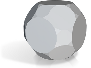 06. Truncated Truncated Cuboctahedron - 1in in Tan Fine Detail Plastic
