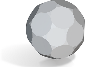 08. Truncated Truncated Icosahedron - 1in in Tan Fine Detail Plastic