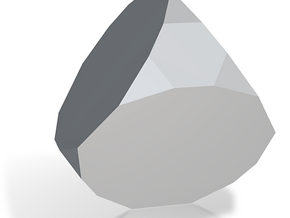 11. Truncated Truncated Tetrahedron - 10mm in Tan Fine Detail Plastic