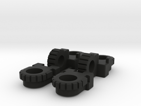 TF Armada Tidal wave Leg Upgrade (A Parts) in Black Smooth Versatile Plastic