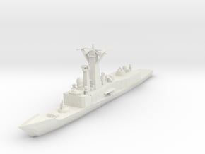 USS Oliver Hazard Perry FFG-7 in White Natural Versatile Plastic: 1:350