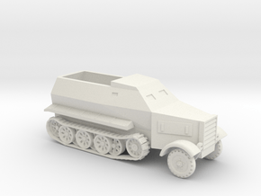 Sd.Kfz.6 Gepanzerter 1/120 in White Natural Versatile Plastic: 1:120 - TT