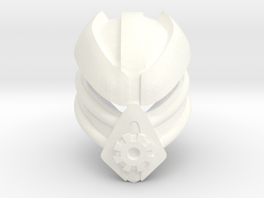 Great Koiak, Mask of Power Scream in White Smooth Versatile Plastic