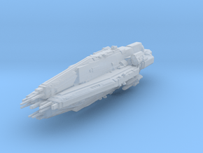 The Expanse / MCRN Mars class battleship in Tan Fine Detail Plastic