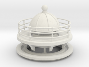 Lighthouse Building Parts in White Natural Versatile Plastic