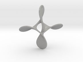Astroid knot pendant in Aluminum
