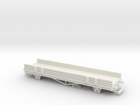HO/OO CCT Flatbed 2-Axle v2 Bachmann in White Natural Versatile Plastic