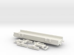 HO/OO CCT Flatbed Bogie v2.5 Bachmann in White Natural Versatile Plastic