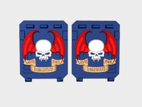 Nightmare Legion Motto: Standard APC Side Doors in Tan Fine Detail Plastic