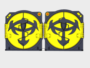 Eye of Chaos : Mark-2 APC Round Doors in Tan Fine Detail Plastic