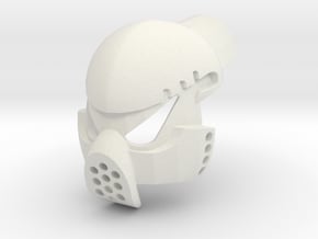 Kanohi Hajan Great mask of weather control in White Natural Versatile Plastic
