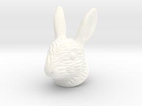 Rabbit 2103261453 in White Smooth Versatile Plastic