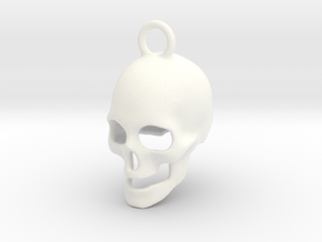 Skull 2003211730 in White Smooth Versatile Plastic