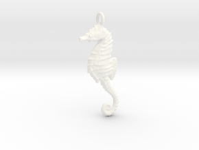 Sea Horse 1610261358 in White Smooth Versatile Plastic