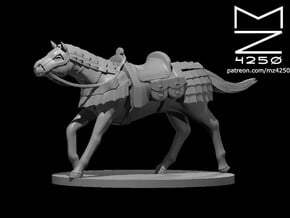 Warhorse in White Natural Versatile Plastic