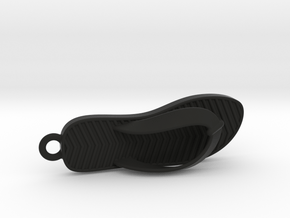 Slipper 1611041141 in Black Smooth Versatile Plastic