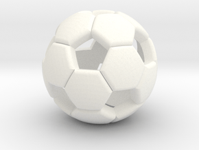 Soccer ball 1505081058 in White Smooth Versatile Plastic