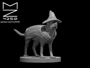 Mastiff Wizard in Tan Fine Detail Plastic