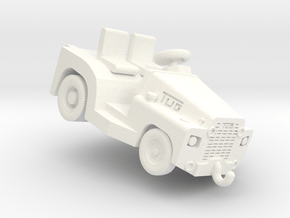 TUG MR Tow Tractor (No Cab) in White Smooth Versatile Plastic: 1:200