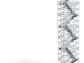 Digital-scaffold tower in scaffold tower
