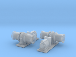1/200 USS Winch for Battleship SET in Smooth Fine Detail Plastic