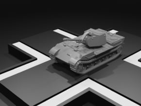 1/144 105mm leFH 43 auf Panzerkampfwagen VI Tiger in Tan Fine Detail Plastic