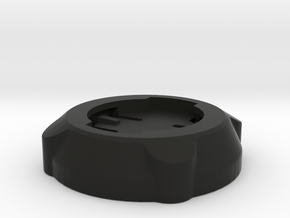 Wahoo Elemnt to Quad Lock Adapter in Black Smooth Versatile Plastic