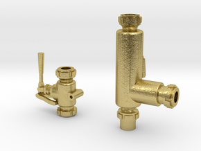 Early Friedmann Non-lifting Injector in Natural Brass: 1:20