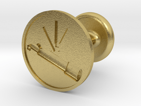 Telescope Wax Seal in Natural Brass