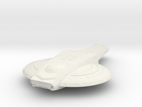 1/1400 Federation Patrol Ship A in White Natural Versatile Plastic