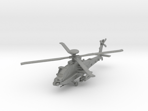 Boeing AH-64D Longbow Apache Attack Helicopter in Gray PA12: 1:144